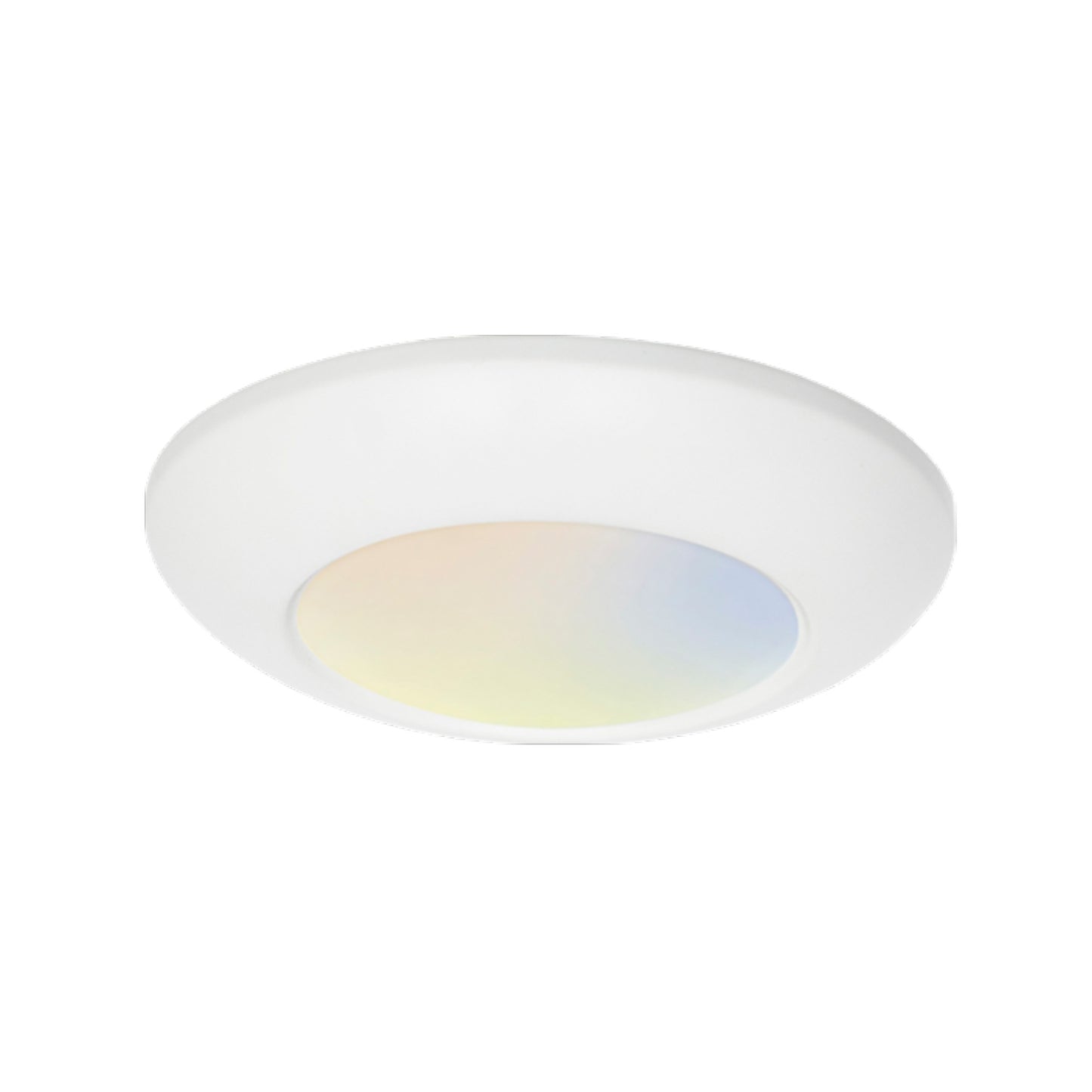 Surface Mount LED Disk Light - 5 Color Temperature Adjustable - 6 inch