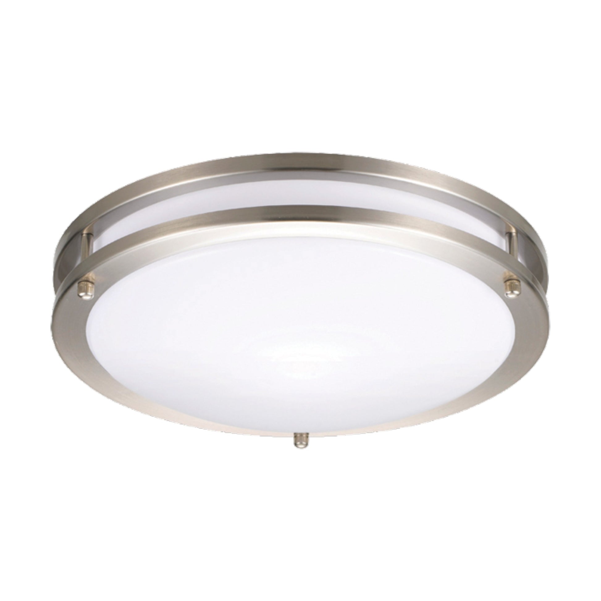 Double Ring LED Flush Mount Fixture - 5 Color Temperature Adjustable- 16 inch