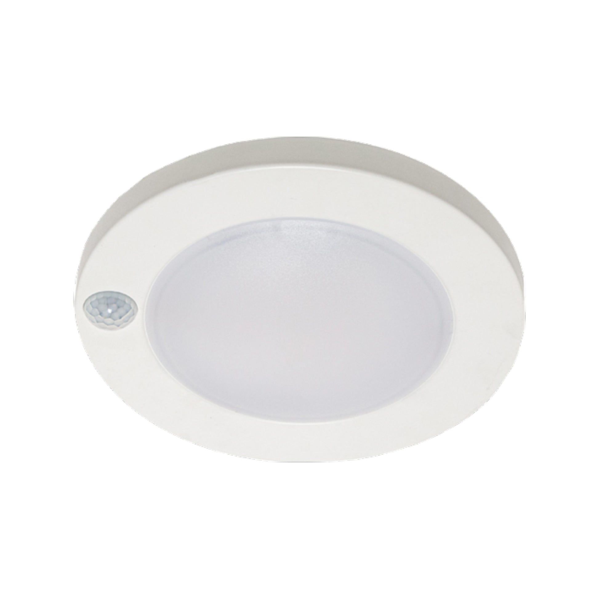 Metal Trim LED Surface Mount Light with Motion Sensor - 4 inch