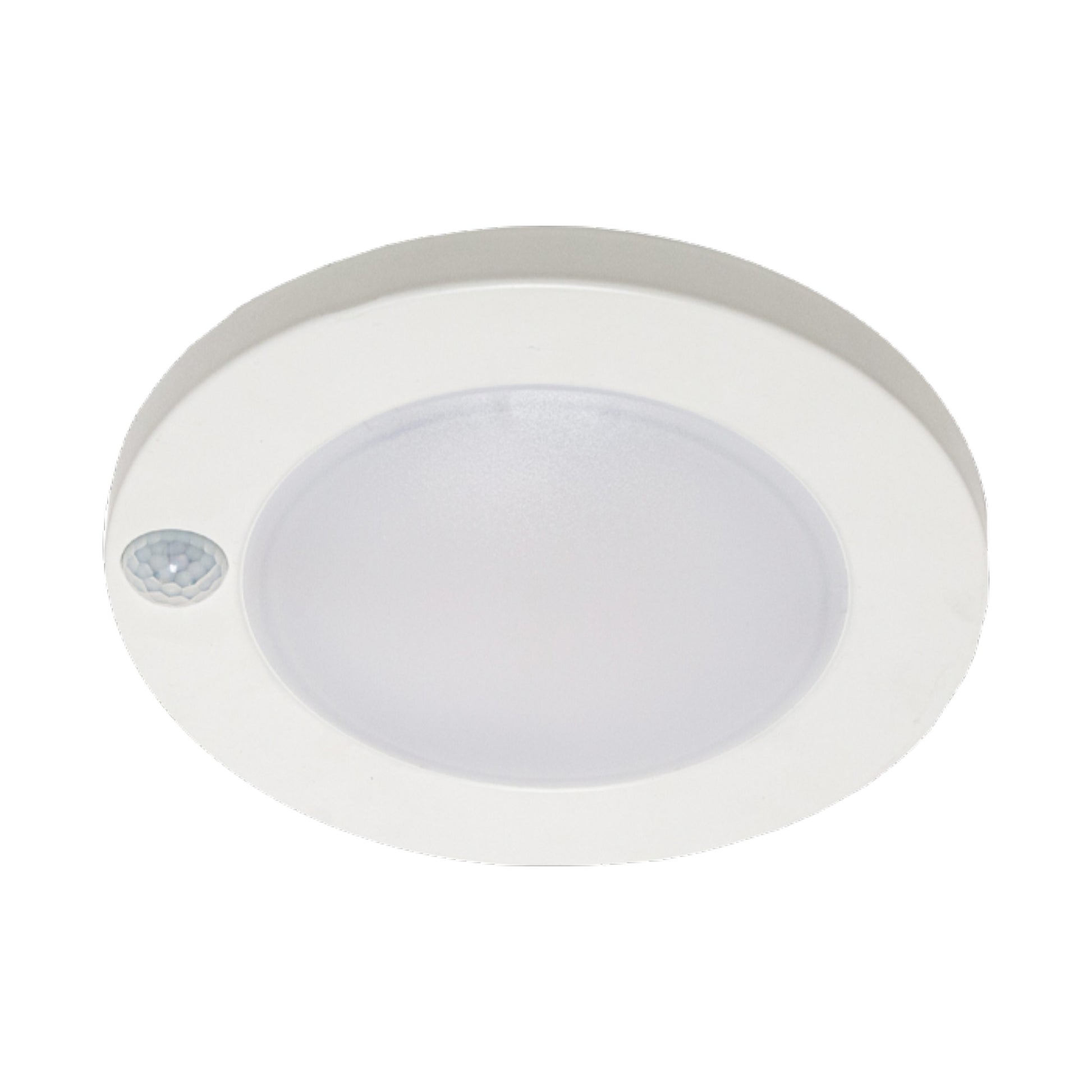 Metal Trim LED Surface Mount Light with Motion Sensor - 6 inch