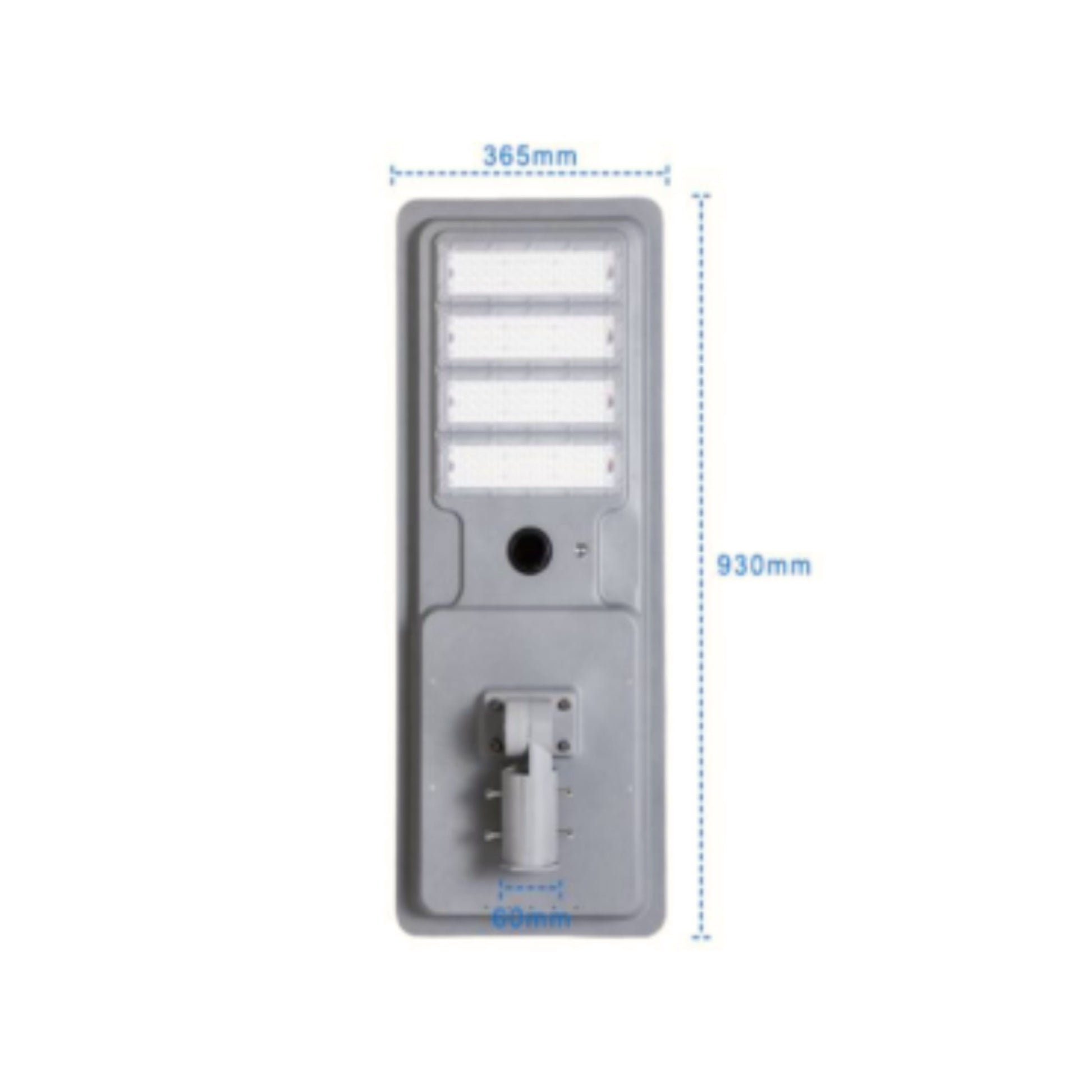 LED Solar Powered Street Light 5000K CCT (100W) Dimensions