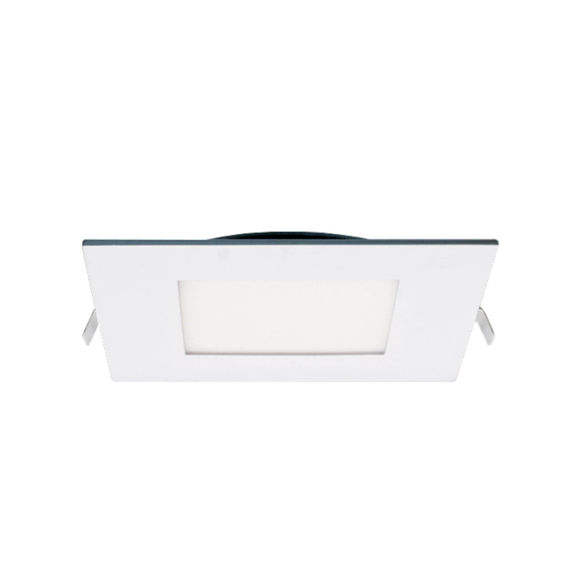 Ultra-Slim Square Smooth Canless LED Recessed Downlight - 5 Color Temperature Adjustable 6 inch