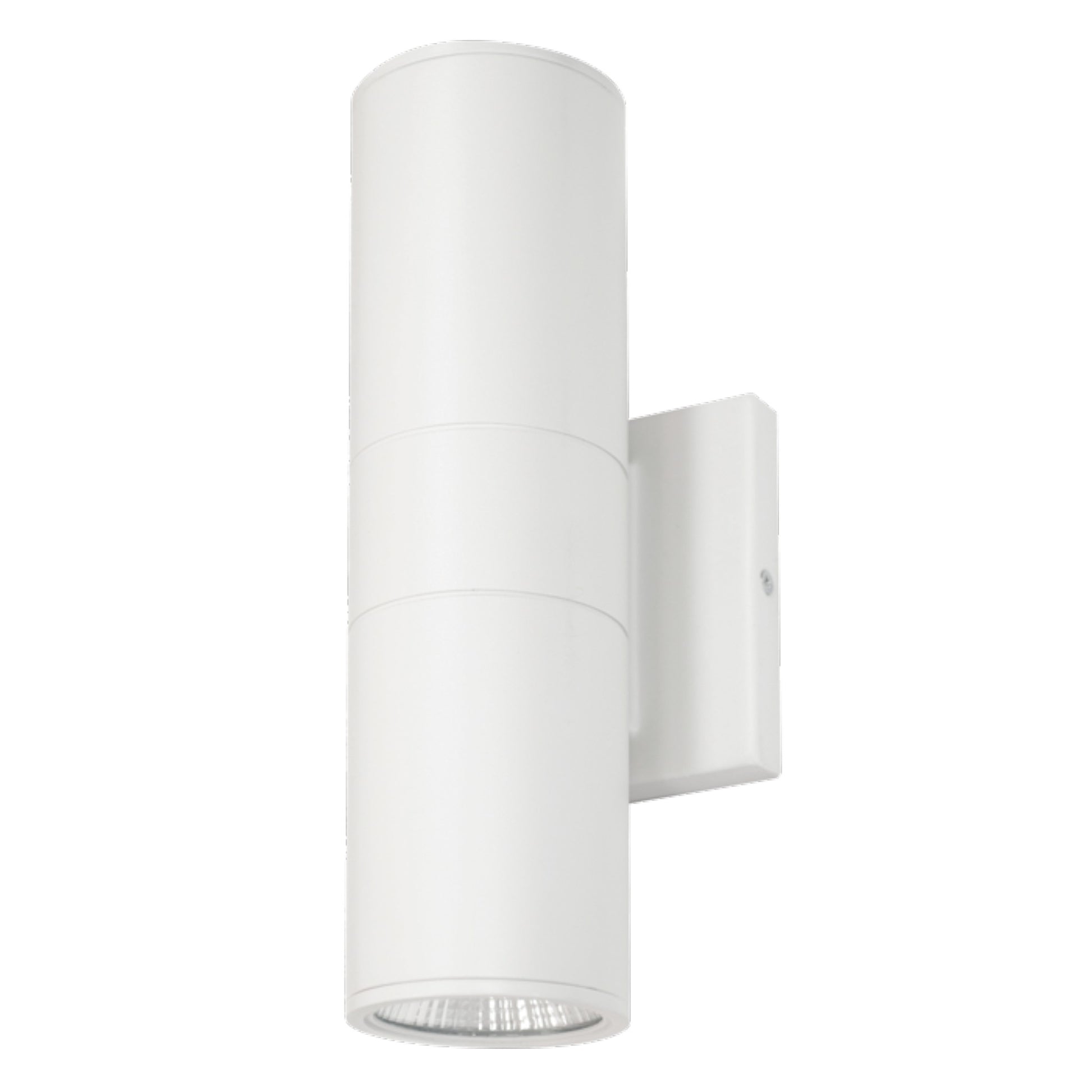 LED Up/Down Cylinder Wall Fixture - White